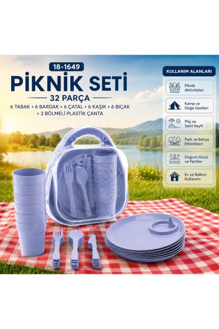 Mienca Piknik Seti 32 Parça