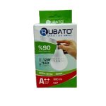 RUBATO 12 Watt Beyaz Şarjlı LED Ampul 2 Adet