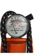 Tudor Bisiklet Motosiklet Göstergeli Ayak Pompası – 55x110 İnce Piston - Görsel 2