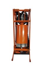 Tudor Bisiklet Motosiklet Göstergeli Ayak Pompası – 55x110 İnce Piston - Görsel 4