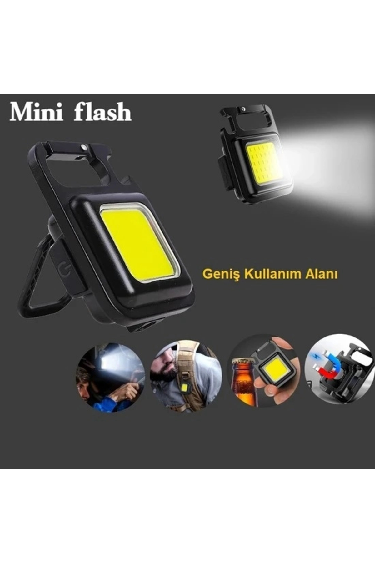 1_org_zoom-59.jpg 30 Ledli Mıknatıslı Mini Anahtarlık Flash Kamp Lambası - Görsel 1