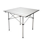 Alüminyum Kamp Masası 70x70 cm, Katlanabilir Tasarım, Hafif ve Pratik, Outdoor için İdeal