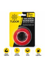 18 mm x 2 Yrd VHB Akrilik Silikon Bant – Şeffaf Çift Taraflı Ekstra Güçlü Bant