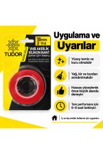 18 mm x 2 Yrd VHB Akrilik Silikon Bant – Şeffaf Çift Taraflı Ekstra Güçlü Bant - Görsel 2