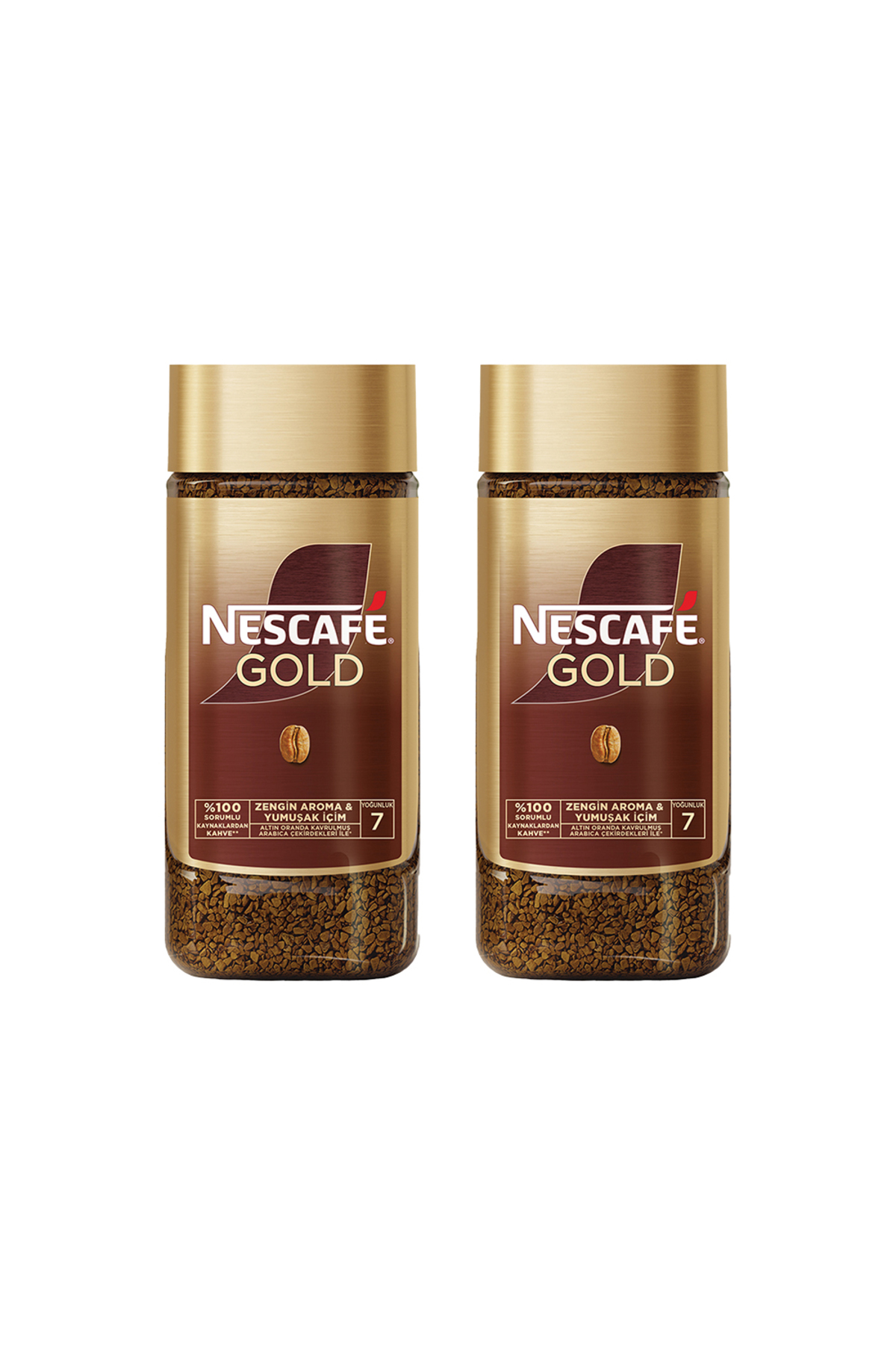 1_org_zoom-94.jpg Gold Çözünebilir Kahve 100g Cam Kavanoz (2'li Paket) - Görsel 1